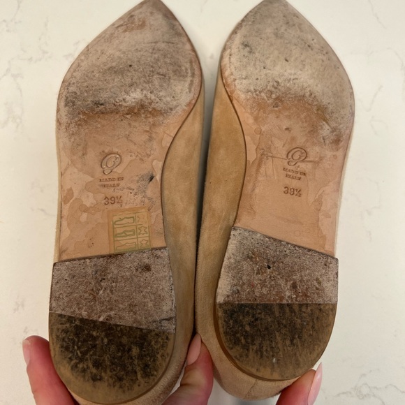 Suede tan flats M Gemi - Picture 4 of 4